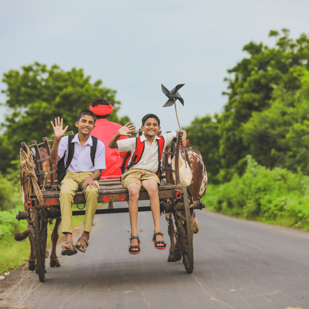 ecomithra bullockcart ride